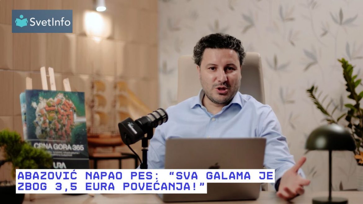 Abazović: Povećanje dječjeg dodatka samo 3,5 eura