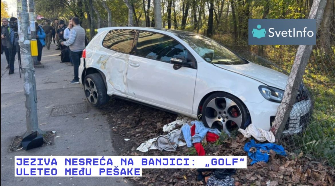 Teška nesreća na Banjici: Dve žene povređene