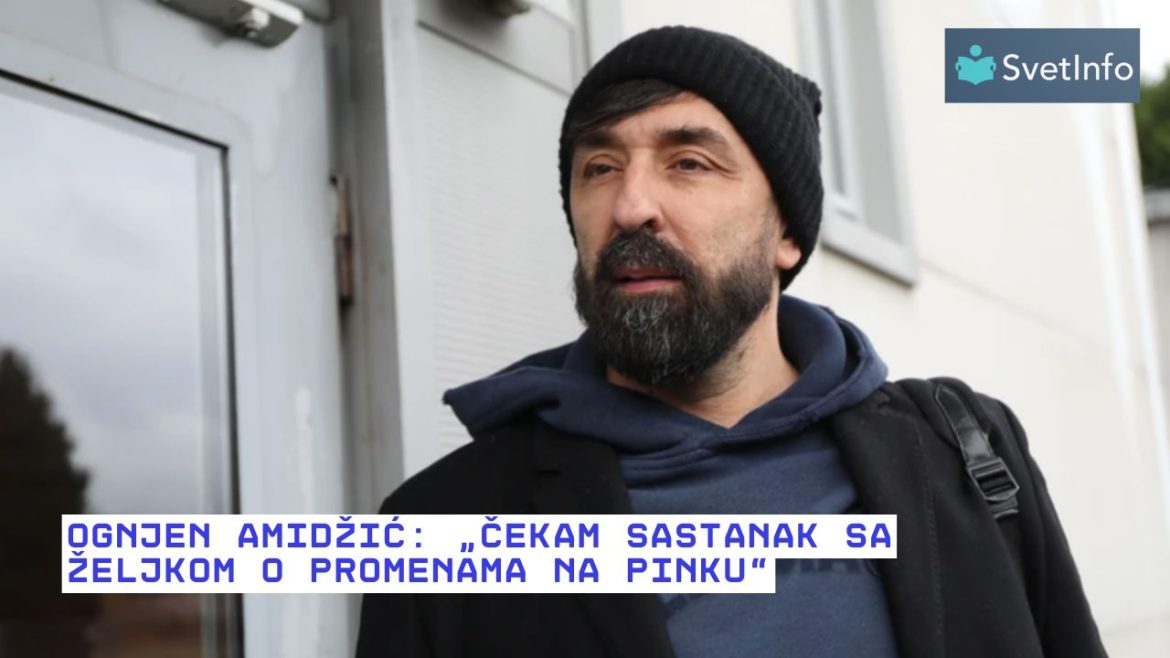 Ognjen Amidžić prvi put govori o promenama na Pinku