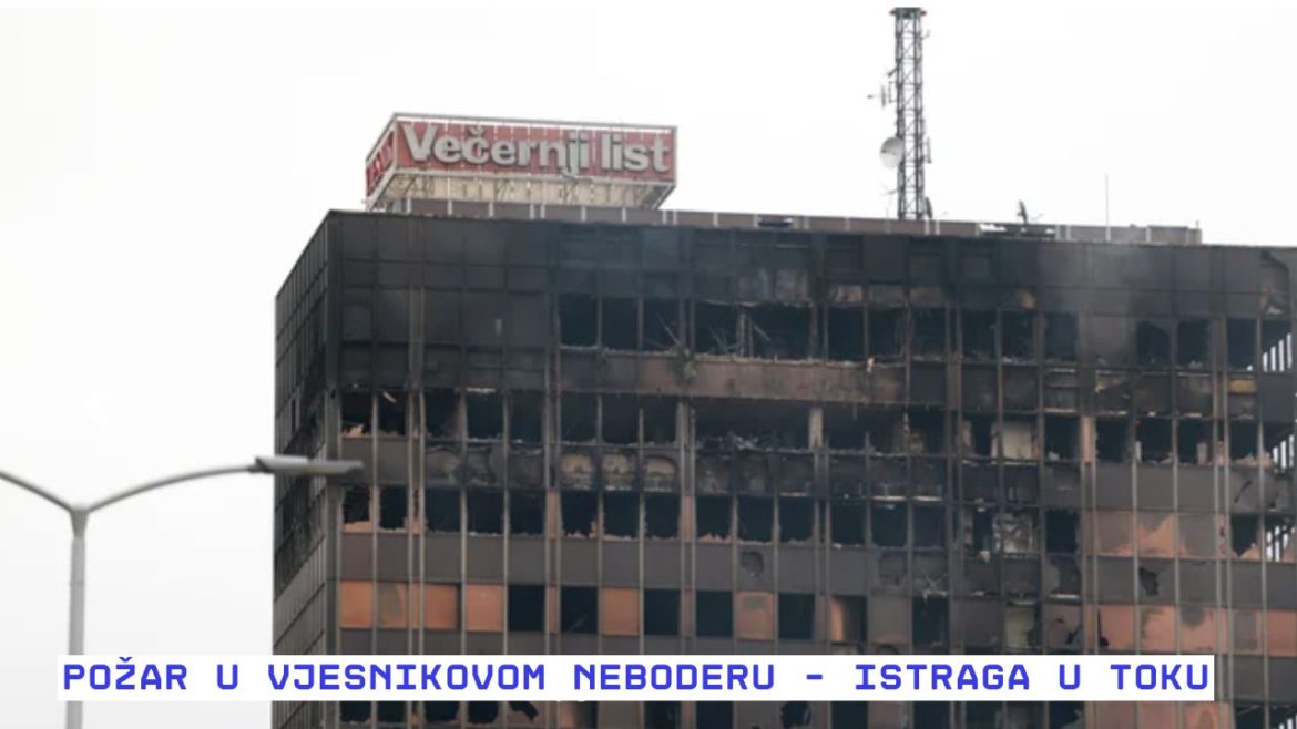 Požar u Vjesnikovom neboderu zbog TikTok izazova?
