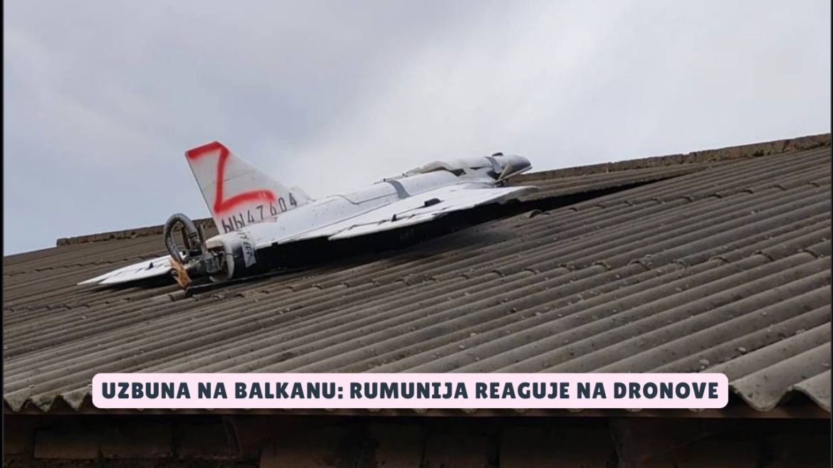 Rumunija digla borbene avione zbog dronova iz Ukrajine