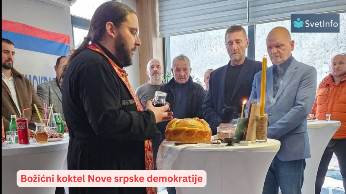 Božićni koktel Nove srpske demokratije u Bijelom Polju